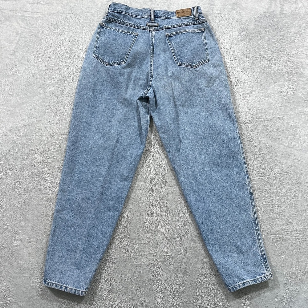 Vintage Brittania Jeans Womens 14 High Rise Tapered Southwestern Y2K Blue Denim - Picture 2 of 11